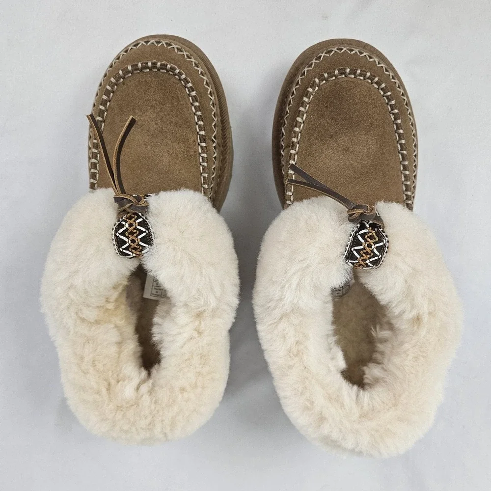 UGG Women's Alpine Boots Classic Ultra Mini Chestnut Size 6 w/Bag New